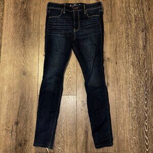 Hollister High Rise Blue Jean Legging Jegging Jeans Women Size 7S or 28 x 26
